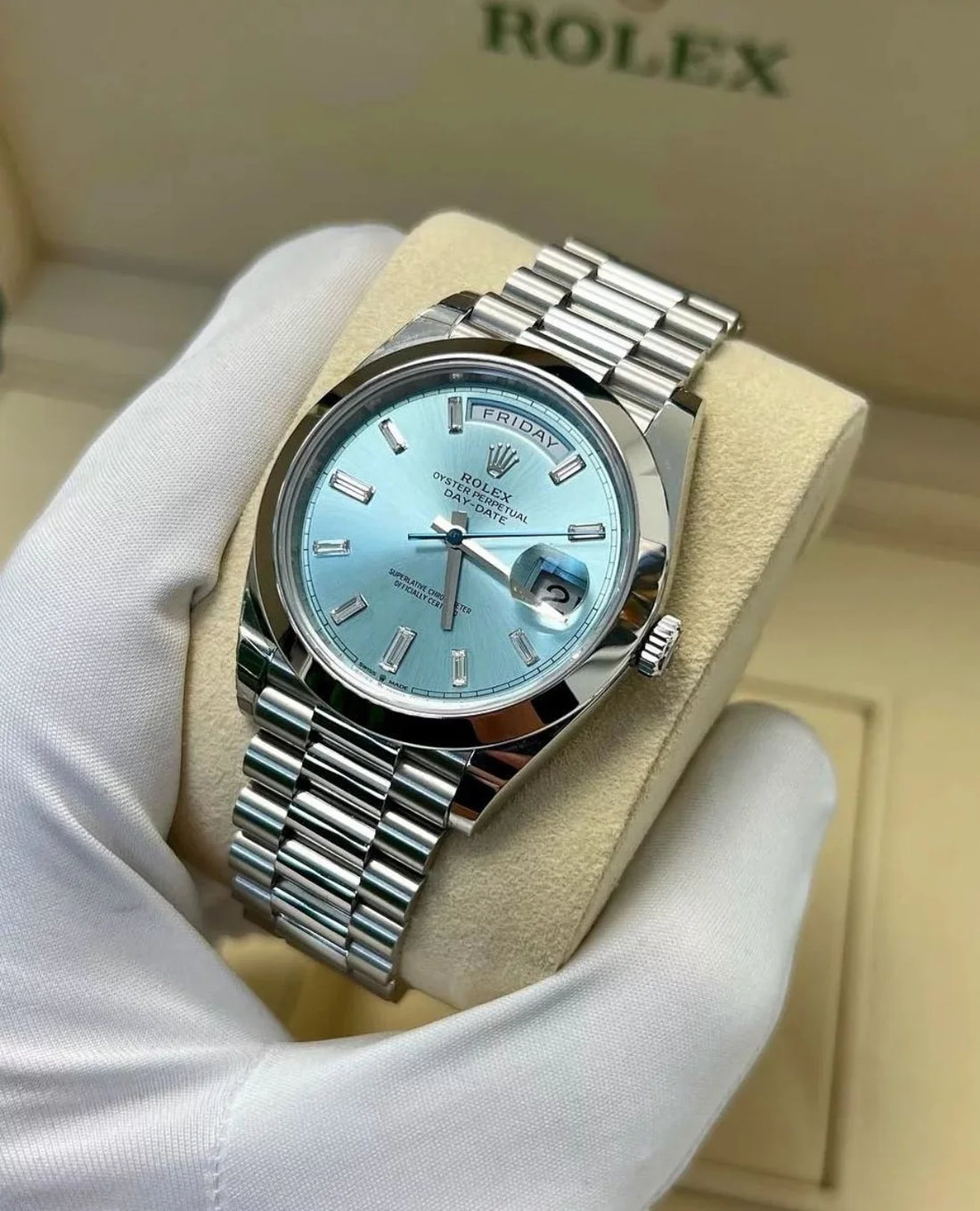 ROLEX DAY DATE PLATINO