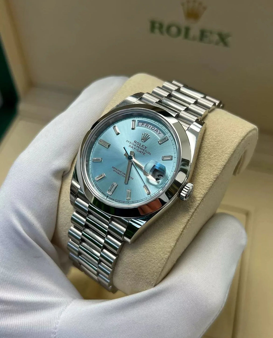 ROLEX DAY DATE PLATINO